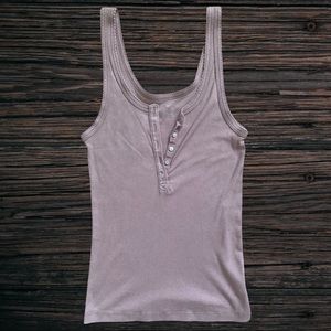 Aerie No Bs Henley tank - M